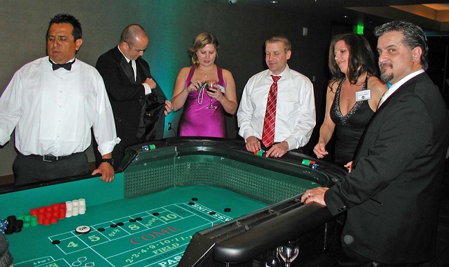 company casino party